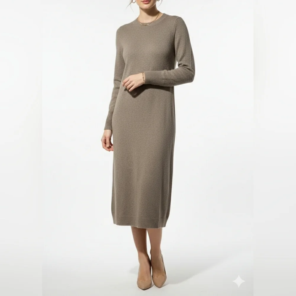 J. Crew Cozy Knit Maxi Sweater-Dress